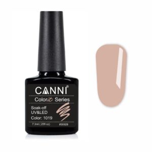 Гель лак canni 1019 капучіно, 7,3 мл