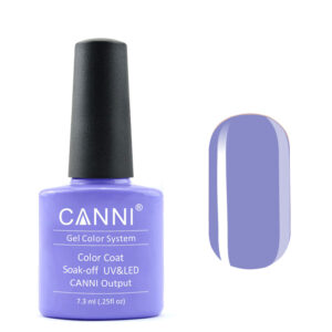 Гель лак canni 029 темно лавандовий, 7,3мл