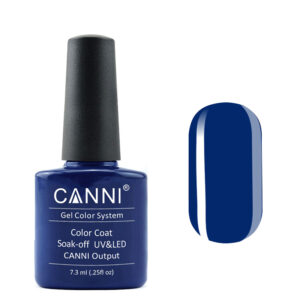 Гель лак canni 035 темно синій, 7,3мл