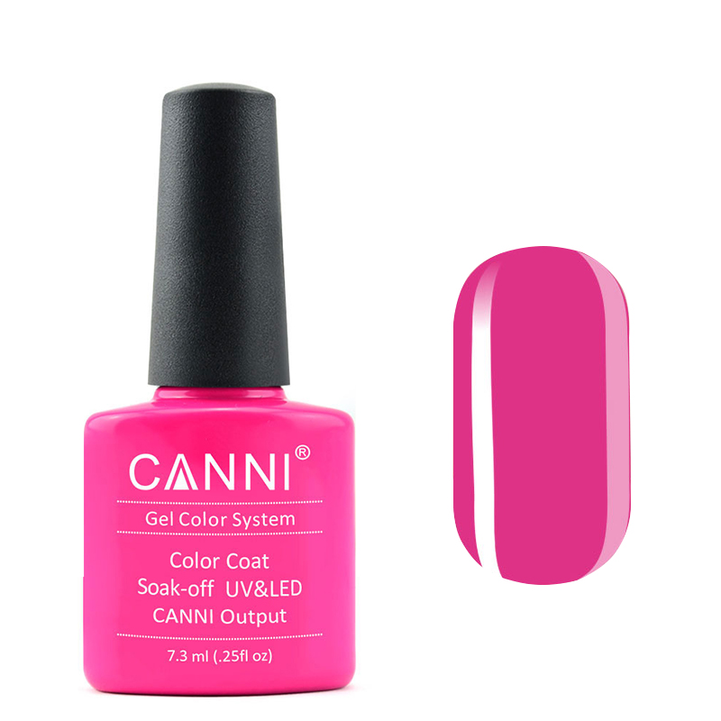 Гель лак canni 051 малиновий, 7,3 мл Гель лак canni 051 малиновий, 7,3 мл