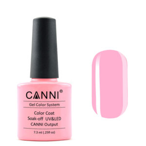 Гель лак canni 092 рожевий, 7,3 мл