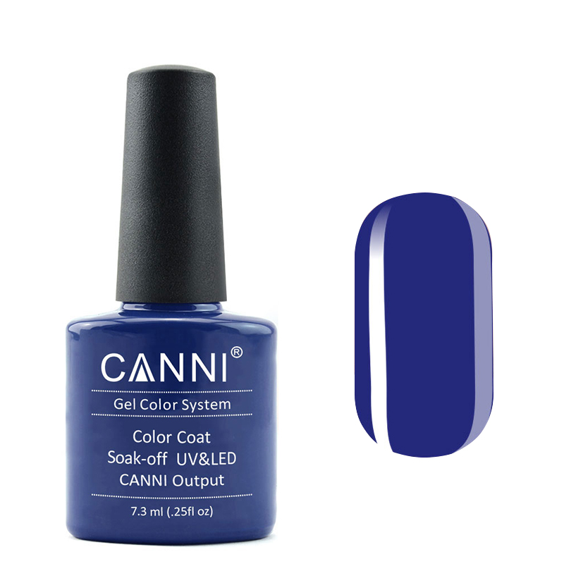 Гель лак canni 097 темно синій, 7,3мл Гель лак canni 097 темно синій, 7,3мл