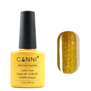 Гель лак canni 197 золото, 7,3 мл
