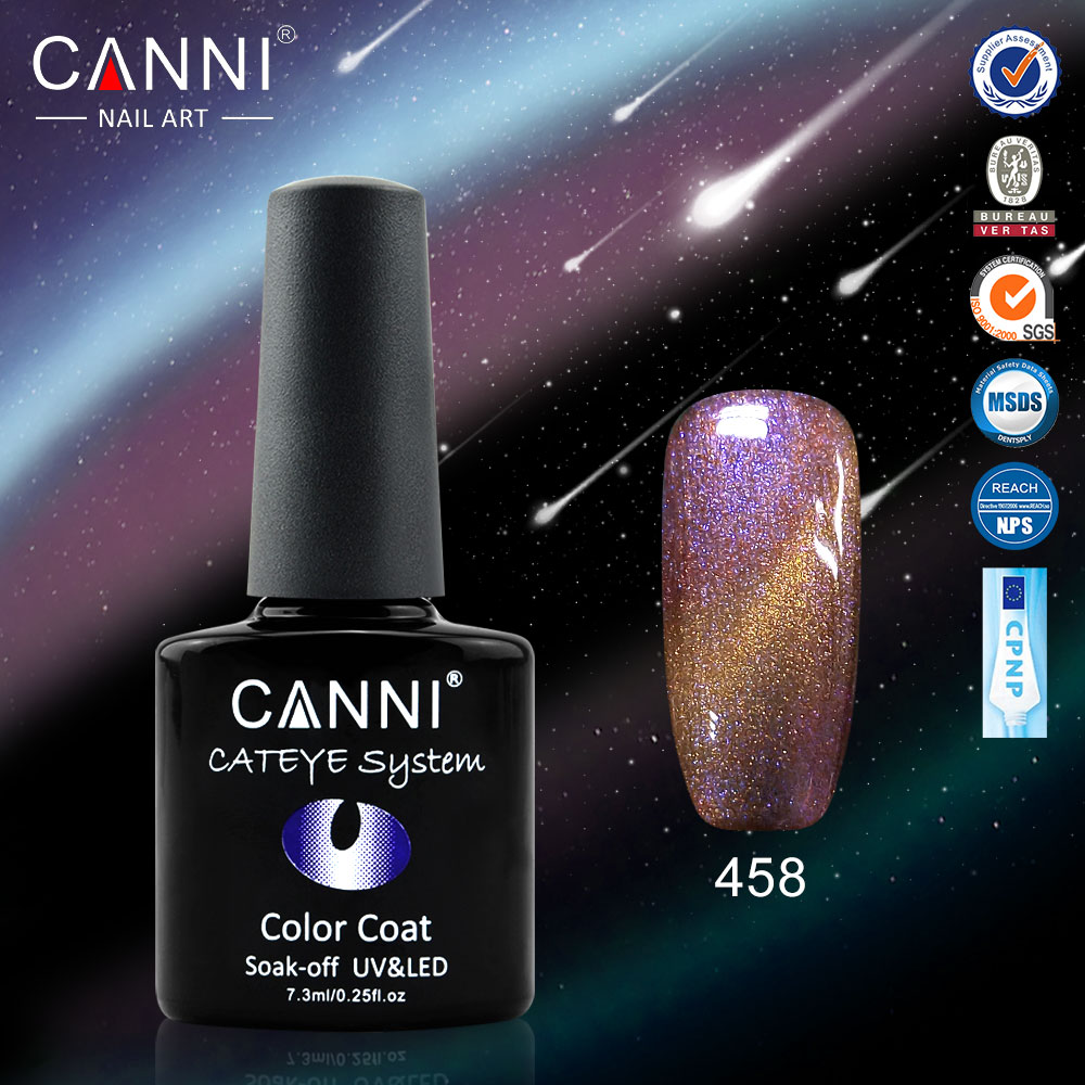 Гель лак canni Хамелеон №458, 7,3 мл Гель лак canni Хамелеон №458, 7,3 мл