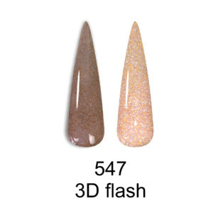 Світловідбивний гель лак disco 3d flash canni №547 латте, 7,3 мл
