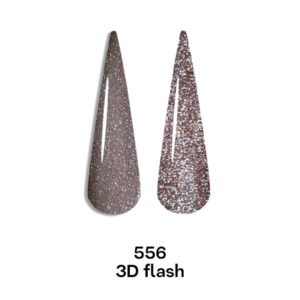Світловідбивний гель лак disco 3d flash canni №556 капучино, 7,3 мл