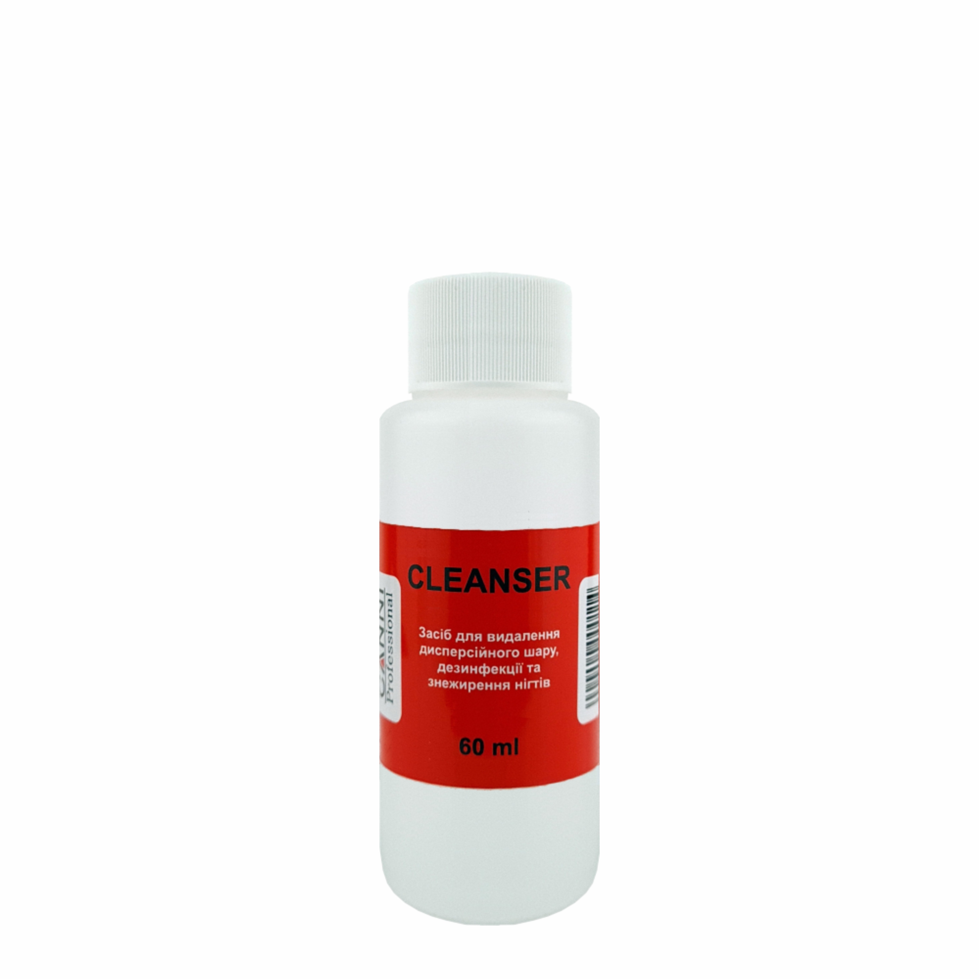 Cleanser_60 Засіб для видалення липкого шару Cleanser 3 in 1 CANNI, 60 мл