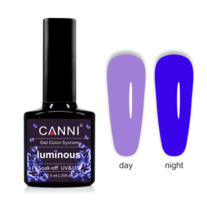 Гель лак canni luminous 810 фіалковий ультрамарин, 7,3 мл