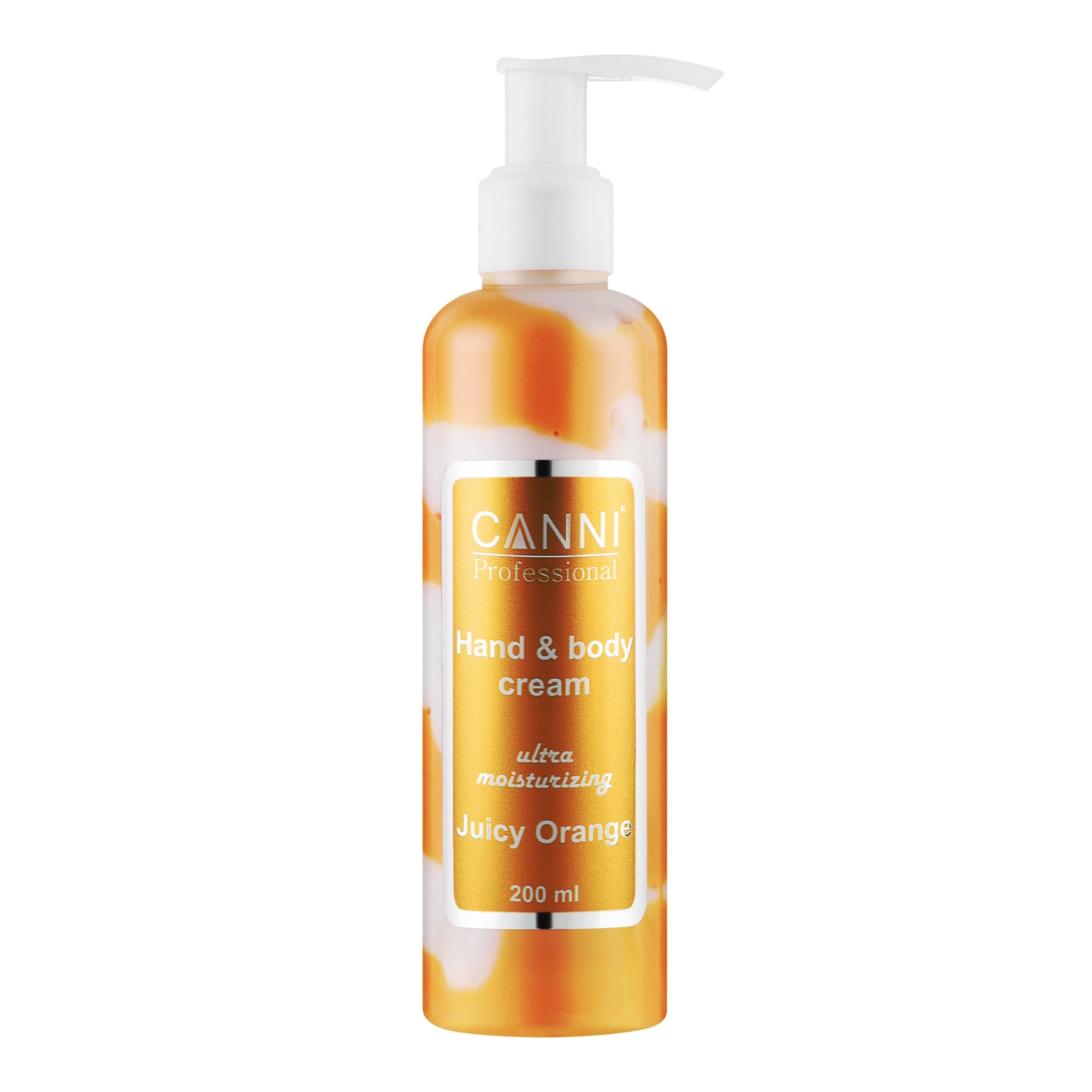 Hand&Body cream CANNI соковитий апельсин, 200 мл