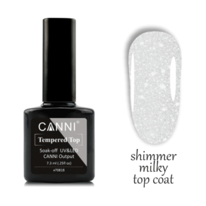 7,3 мл, milky shimmer top no wipe
