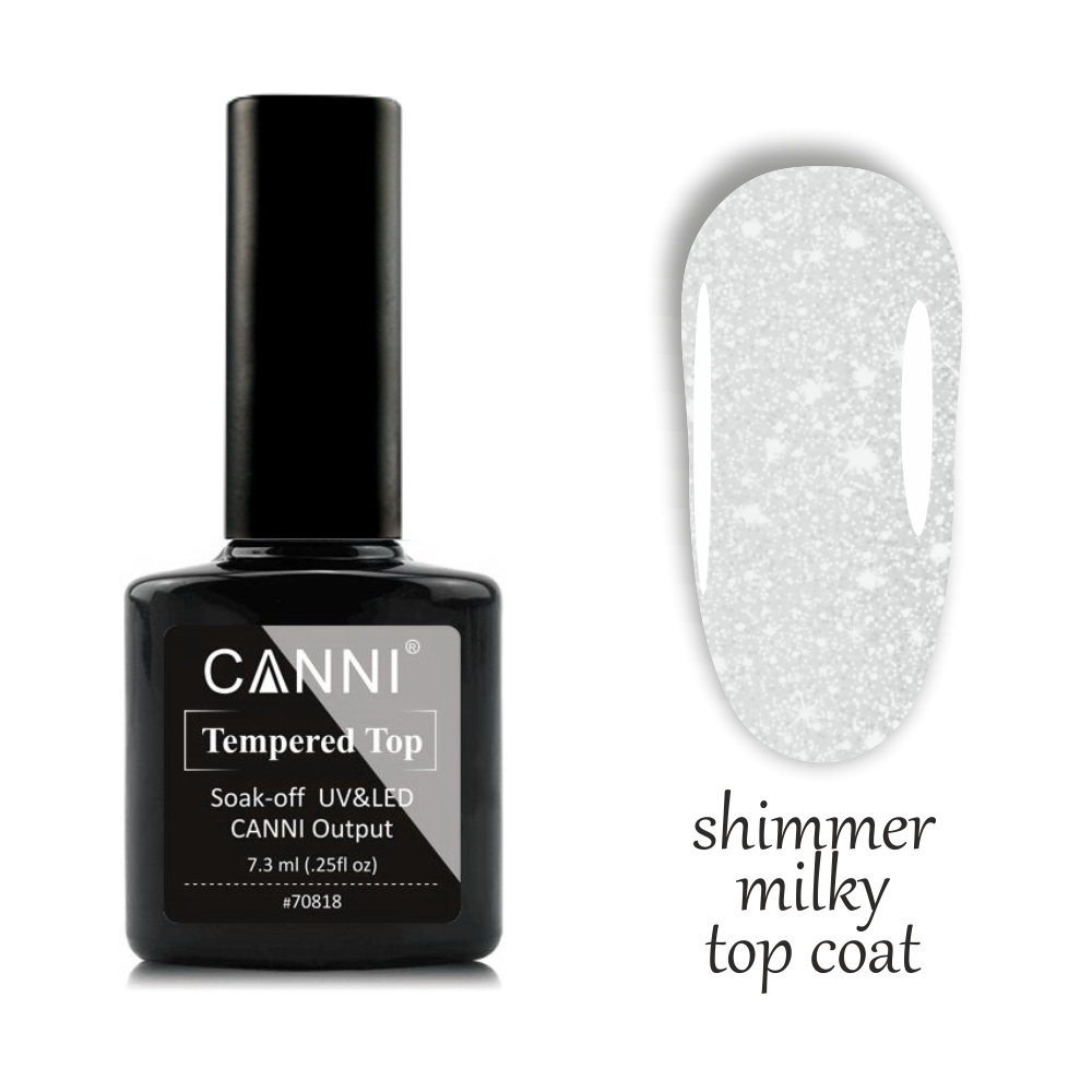 7,3 мл, milky shimmer top no wipe 7,3 мл, milky shimmer top no wipe