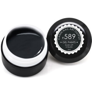 Гель фарба canni 589 чорно зелена, 5 мл