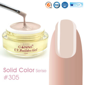 Конструюючий гель canni 305 nude pink, 15 мл
