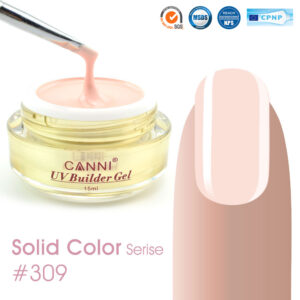 Конструюючий гель canni 309 light nude, 15 мл