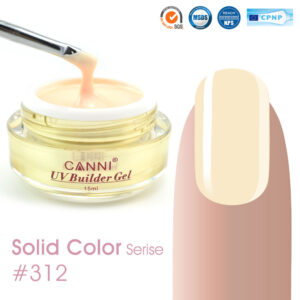 Конструюючий гель canni 312 beige, 15 мл
