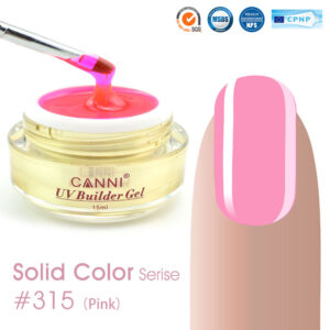Конструюючий гель canni 315 pinkрожевий, 15 мл