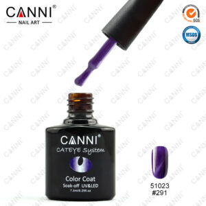 Гель лак canni Котяче око №291, 7,3 мл