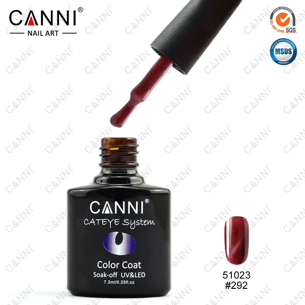 Гель лак canni Котяче око №292, 7,3 мл Гель лак canni Котяче око №292, 7,3 мл