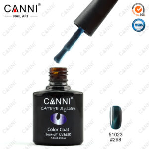 Гель лак canni Котяче око №298, 7,3 мл
