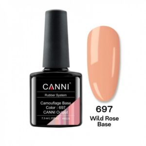 Камуфлююче базове покриття canni №697 wild rose base, 7,3 мл