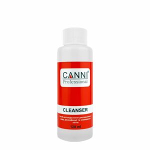 Засіб для видалення липкого шару cleanser 3 in 1 canni, 120 мл