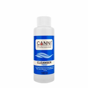 Засіб для видалення липкого шару cleanser 3 in 1 fresh canni, 120 мл
