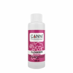 Засіб для видалення липкого шару cleanser 3 in 1 лимон canni, 120 мл