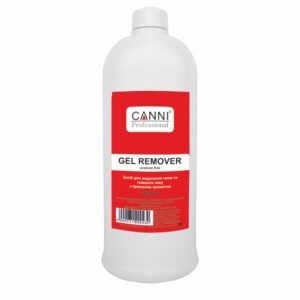 Рідина для зняття гель лаку, gel remover canni, 1000 мл