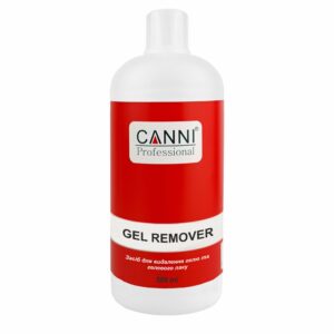 Рідина для зняття гель лаку, gel remover canni, 500 мл
