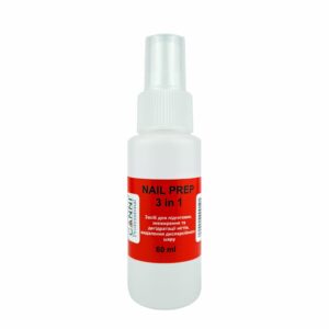 Засіб для знежирення та дегідратації нігтів, nail prep canni, 60 мл спрей