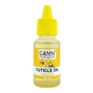 Олійка для кутикули натуральна ваніль canni, 30 мл