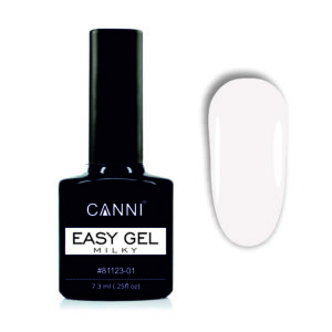 easy gel canni 01 milky, 7,3 мл